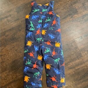 The Children's Place Blue Fleece Lined Overalls